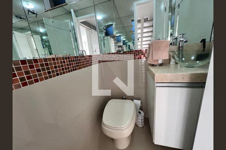 Lavabo Sala de casa de condomínio à venda com 7 quartos, 173m² em Anil, Rio de Janeiro