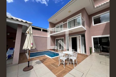 Quintal / Garagem / Área Gourmet / Piscina de casa de condomínio à venda com 5 quartos, 173m² em Anil, Rio de Janeiro