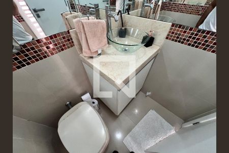 Lavabo Sala de casa de condomínio à venda com 7 quartos, 173m² em Anil, Rio de Janeiro