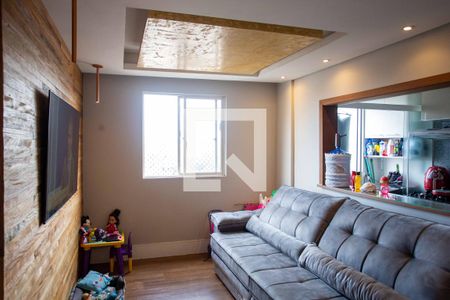 Sala de apartamento à venda com 2 quartos, 60m² em Jardim Maria Leonor, Diadema