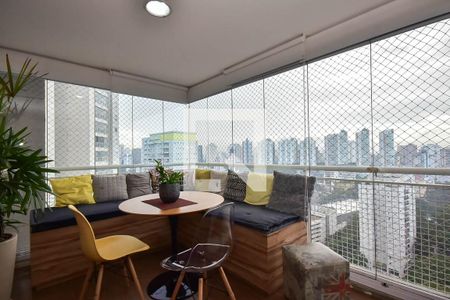 Varanda de apartamento à venda com 2 quartos, 79m² em Vila Andrade, São Paulo