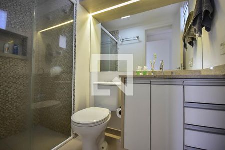 Banheiro Suíte 1 de apartamento à venda com 2 quartos, 79m² em Vila Andrade, São Paulo