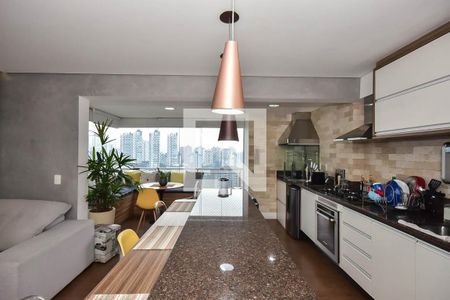 Cozinha de apartamento à venda com 2 quartos, 79m² em Vila Andrade, São Paulo