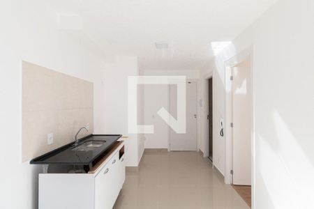 Sala e Cozinha  de apartamento à venda com 1 quarto, 27m² em Jardim America da Penha, São Paulo