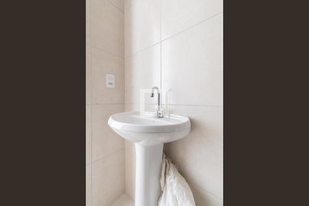 Banheiro  de apartamento à venda com 1 quarto, 27m² em Jardim America da Penha, São Paulo
