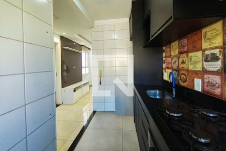 Cozinha de apartamento para alugar com 2 quartos, 50m² em Jardim do Lago Ii, Campinas