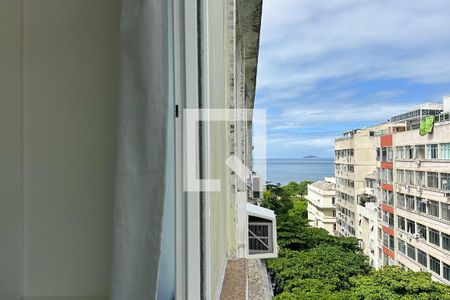 Vista Quarto de apartamento à venda com 1 quarto, 30m² em Copacabana, Rio de Janeiro