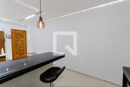 Sala de apartamento à venda com 2 quartos, 139m² em Campestre, Santo André
