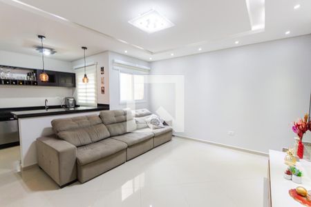 Sala de apartamento à venda com 2 quartos, 139m² em Campestre, Santo André