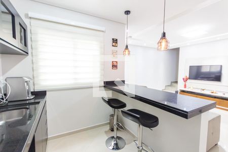 Sala de apartamento à venda com 2 quartos, 139m² em Campestre, Santo André