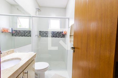 Banheiro da Suíte de apartamento à venda com 2 quartos, 139m² em Campestre, Santo André