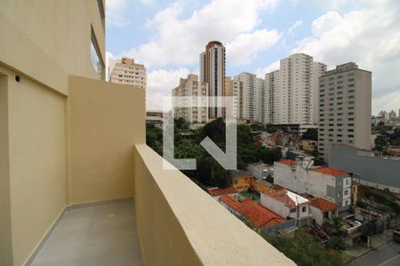 Studio - Varanda de kitnet/studio para alugar com 1 quarto, 31m² em Santana, São Paulo