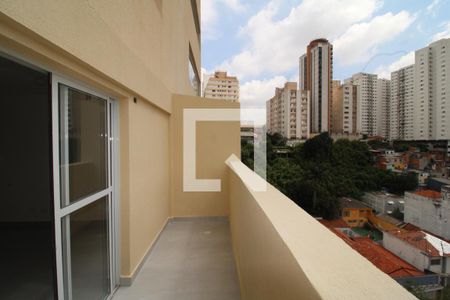 Studio - Varanda de kitnet/studio para alugar com 1 quarto, 31m² em Santana, São Paulo