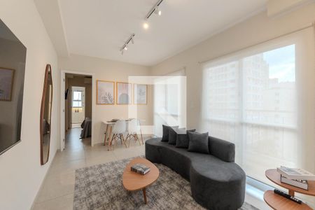 Sala de apartamento à venda com 1 quarto, 45m² em Bela Vista, São Paulo