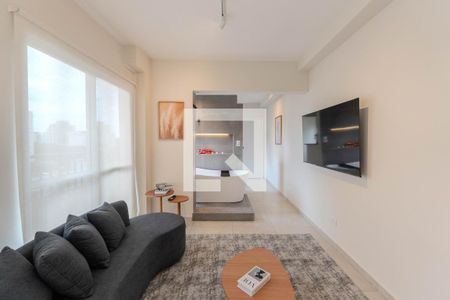 Sala de apartamento à venda com 1 quarto, 45m² em Bela Vista, São Paulo