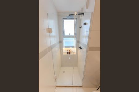 Banheiro da Suíte de apartamento à venda com 1 quarto, 45m² em Bela Vista, São Paulo