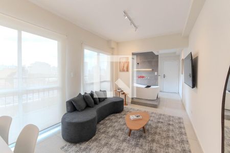 Sala de apartamento à venda com 1 quarto, 45m² em Bela Vista, São Paulo