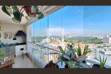 Varanda de apartamento à venda com 2 quartos, 77m² em Vila Ipojuca, São Paulo