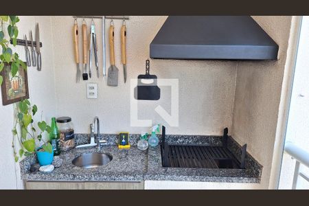 Área comum - Churrasqueira de apartamento à venda com 2 quartos, 77m² em Vila Ipojuca, São Paulo