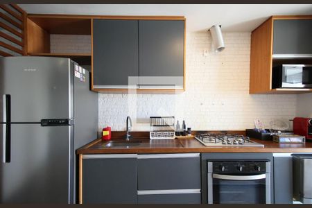 Cozinha de kitnet/studio à venda com 1 quarto, 50m² em Vila Andrade, São Paulo