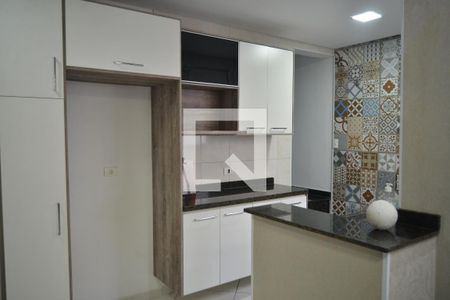 Cozinha de apartamento para alugar com 2 quartos, 110m² em Vila Camilópolis, Santo André