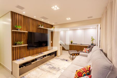 Sala de apartamento à venda com 3 quartos, 161m² em Campestre, Santo André