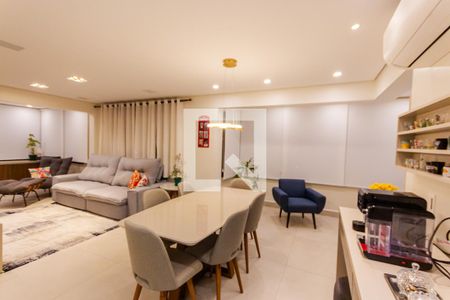 Sala de apartamento à venda com 3 quartos, 161m² em Campestre, Santo André