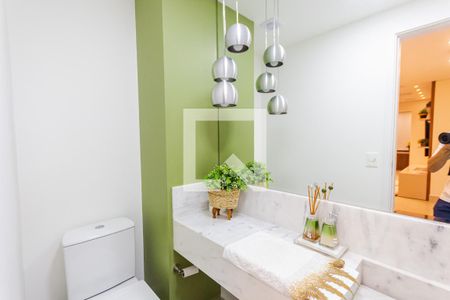 Lavabo de apartamento à venda com 3 quartos, 161m² em Campestre, Santo André