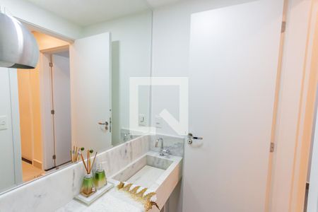 Lavabo de apartamento à venda com 3 quartos, 161m² em Campestre, Santo André