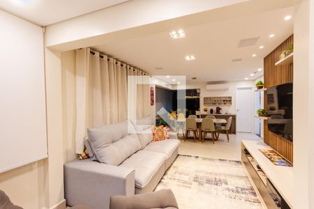 Sala de apartamento à venda com 3 quartos, 161m² em Campestre, Santo André