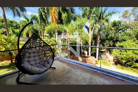 Varanda da Suíte master de casa de condomínio à venda com 4 quartos, 500m² em Medeiros, Jundiaí