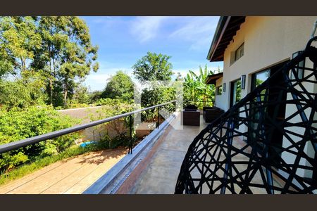 Varanda da Suíte master de casa de condomínio à venda com 4 quartos, 500m² em Medeiros, Jundiaí