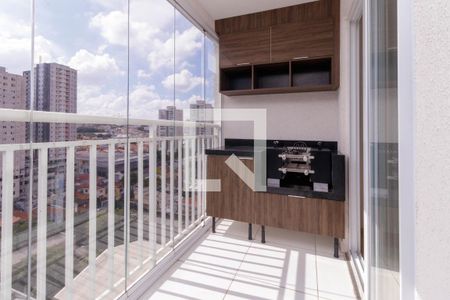 Varanda gourmet de apartamento para alugar com 2 quartos, 44m² em Vila Prudente, São Paulo