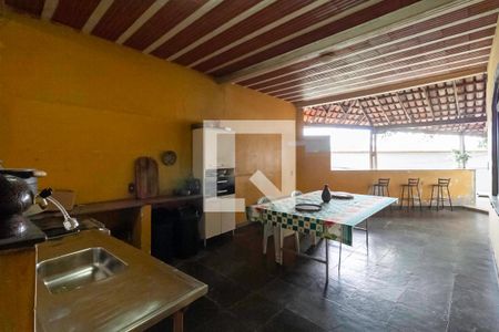 Área gourmet de casa à venda com 4 quartos, 846m² em Alto Caiçaras, Belo Horizonte