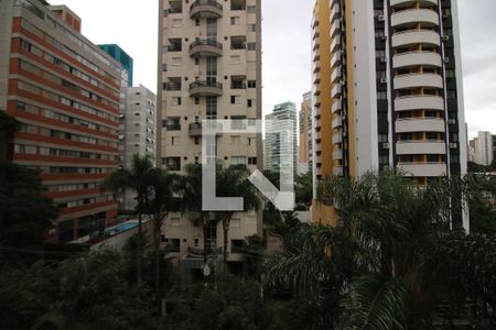 Vista do Quarto de apartamento para alugar com 1 quarto, 36m² em Moema, São Paulo