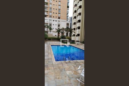Área comum - Piscina de apartamento para alugar com 1 quarto, 36m² em Moema, São Paulo