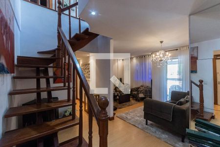 Sala (primeiro andar) de apartamento à venda com 3 quartos, 170m² em Tijuca, Rio de Janeiro