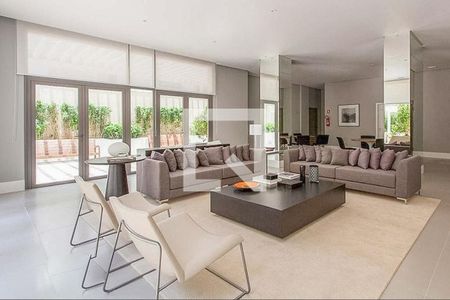 Área comum - Salão de festas de apartamento para alugar com 1 quarto, 67m² em Pinheiros, São Paulo