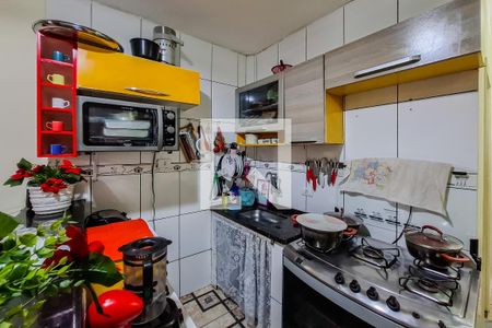 Cozinha de kitnet/studio à venda com 1 quarto, 24m² em Sé, São Paulo