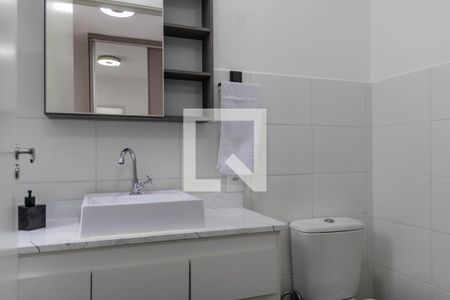 Banheiro da Suíte de apartamento para alugar com 2 quartos, 47m² em Palmeiras, Belo Horizonte