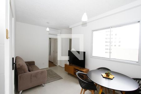 Sala de apartamento para alugar com 2 quartos, 47m² em Palmeiras, Belo Horizonte