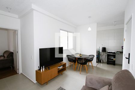 Sala de apartamento para alugar com 2 quartos, 47m² em Palmeiras, Belo Horizonte