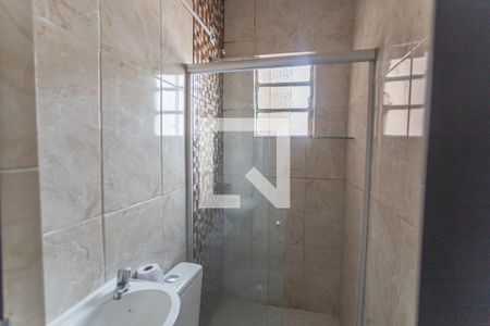 Banheiro Social de kitnet/studio para alugar com 1 quarto, 60m² em Bom Jesus, Belo Horizonte