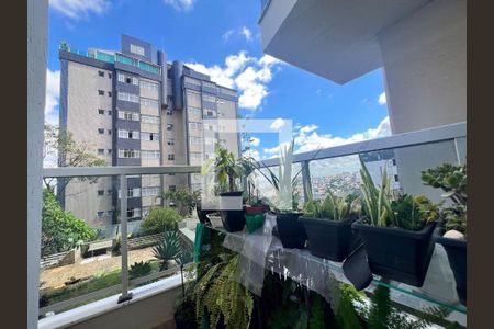 Varanda de apartamento à venda com 4 quartos, 210m² em Buritis, Belo Horizonte