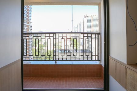 Vista da Sala de apartamento à venda com 1 quarto, 41m² em Perdizes, São Paulo