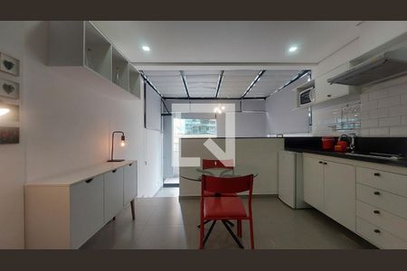 Vista da Sacada de kitnet/studio à venda com 1 quarto, 43m² em Vila Olímpia, São Paulo