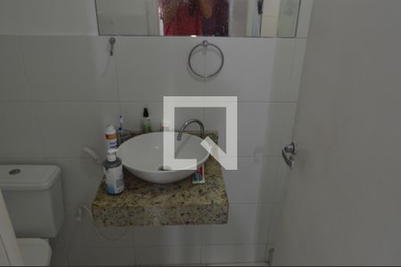 Banheiro da Suíte de apartamento à venda com 2 quartos, 60m² em Curicica, Rio de Janeiro