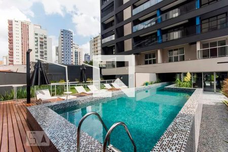 Área comum - Piscina de apartamento para alugar com 1 quarto, 65m² em Vila Olímpia, São Paulo