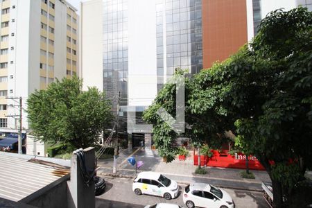 Vista - Varanda da Suíte de apartamento para alugar com 1 quarto, 65m² em Vila Olímpia, São Paulo