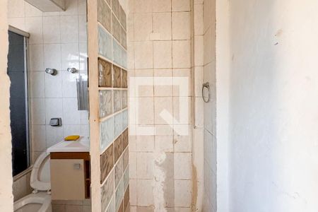 Banheiro de kitnet/studio à venda com 1 quarto, 29m² em Aclimação, São Paulo